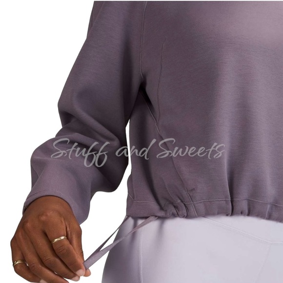 Lululemon AirWrap Modal Crew Dusky Lavender 2 - Picture 6 of 10